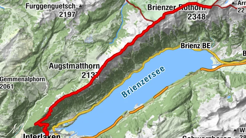 Interlaken-Augstmatthorn-Tannenhorn-Rothorn