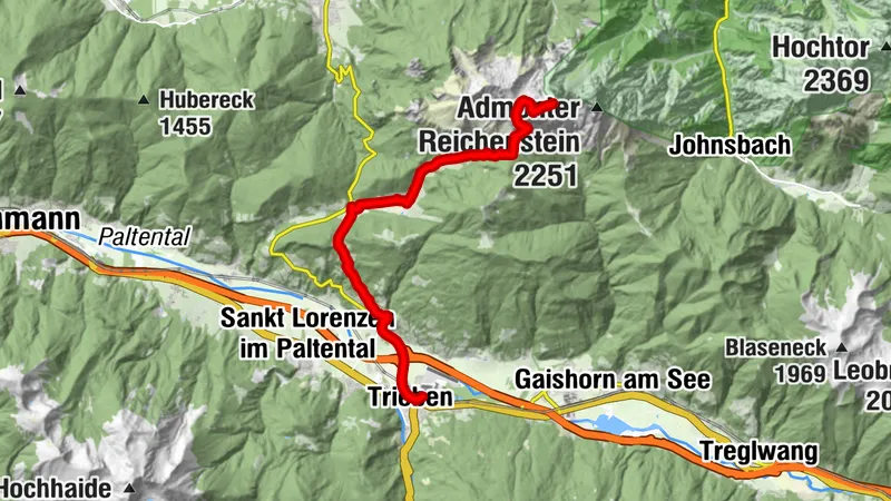 Oberst K. Hütte - Sparafeld - Trieben