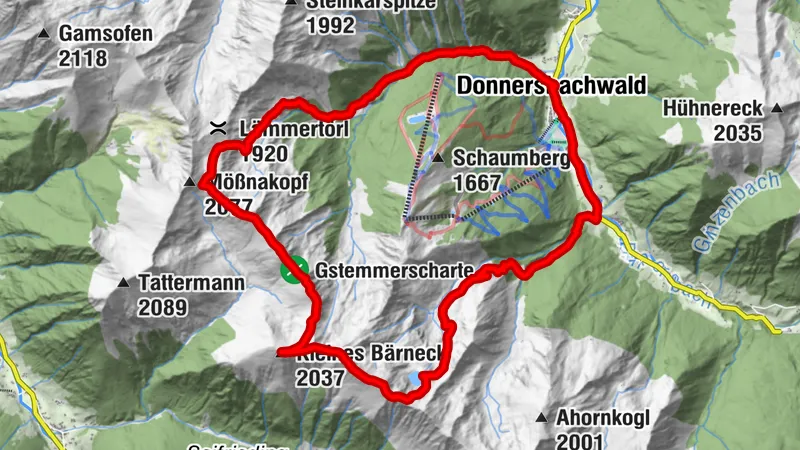 Wölzer Tauern - Finsterkarspitz 2.022m - Farbentraum im Herbst