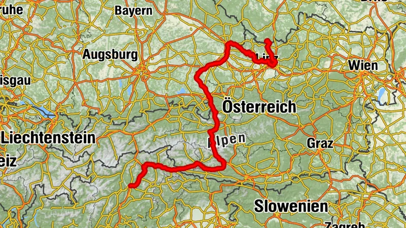 EuroVelo 7 - Sun Route