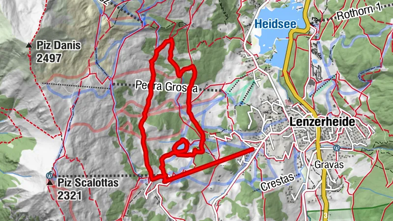 Globi hiking trail