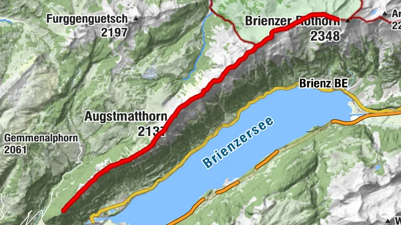 Brienzerrothorn-Brienzergrat-Harderkulm