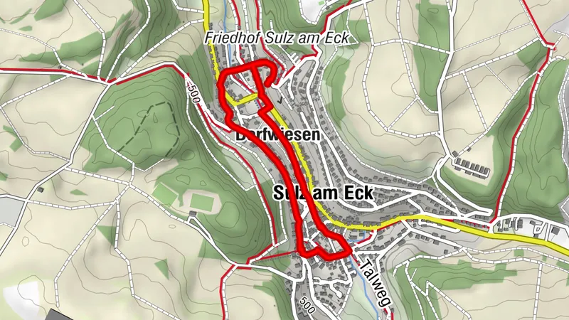 Historischer Ortsrundgang durch Sulz am Eck