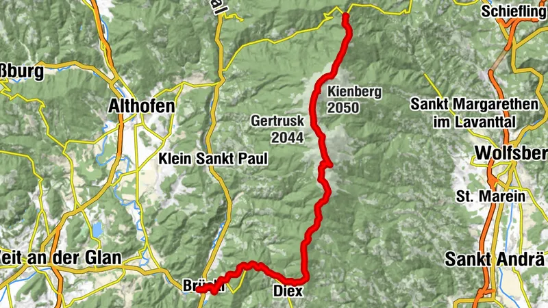 Goldtoni - Alpenbogen A172 Brückl - Klippitztörl