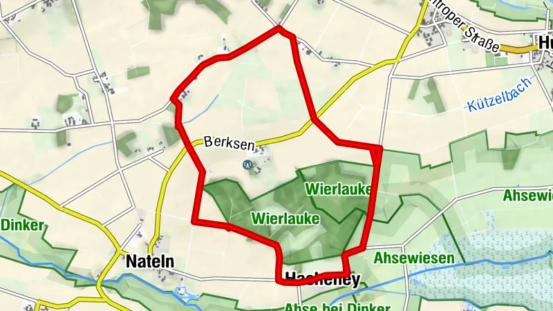 Rund um Wierlauke und Berksen