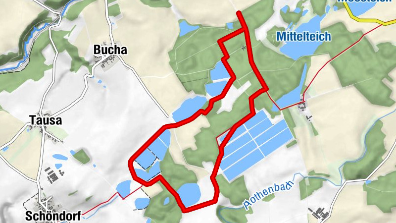 Zwischen Knau und Külzenteich