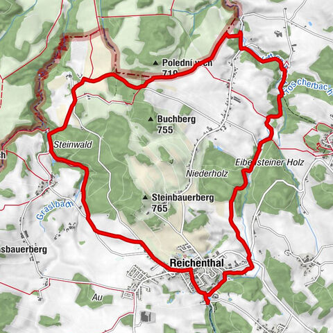 10-Mühlen-Wanderweg Reichenthal