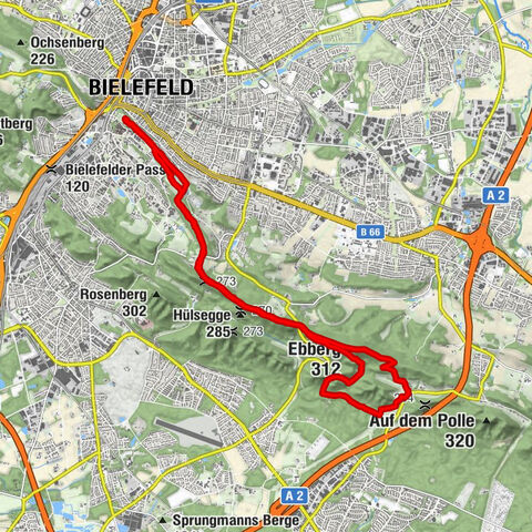 Vom Eisgrund zur Sparrenburg