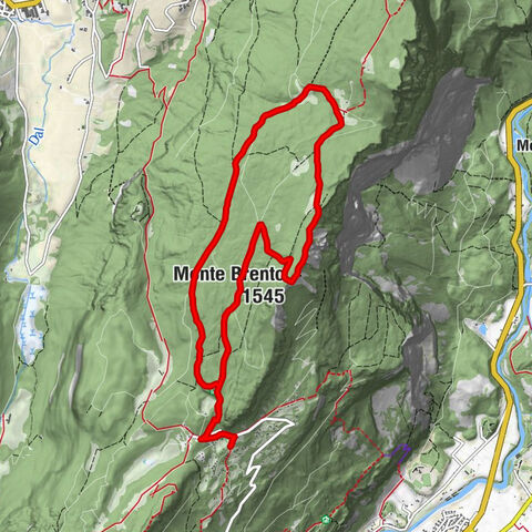 The summit of Monte Brento