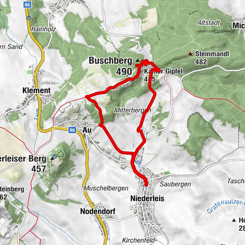 Niederleis-Buschberg-Runde