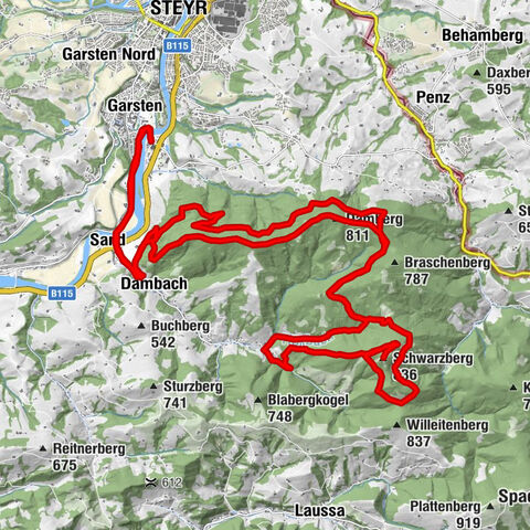 Damberg und Schwarzberg