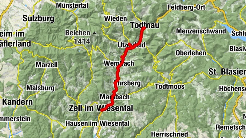 Auf Spuren des Todtnauerlis