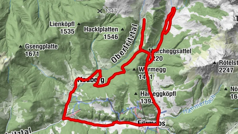 Neuberg loop with Hofalm