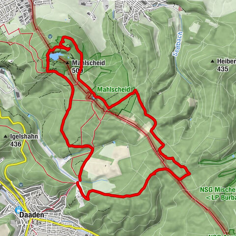 Daaden Crosslauf mit 6kg Gepäck