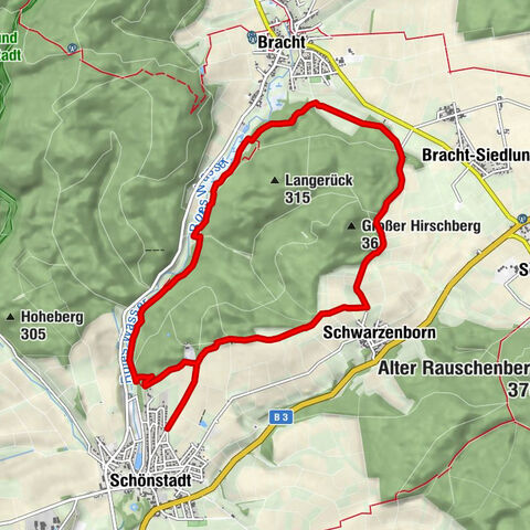 Junkernpfad near Cölbe-Schönstadt