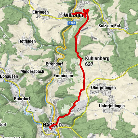 Boot trip "Gäu meets Black Forest": Wildberg - Nagold