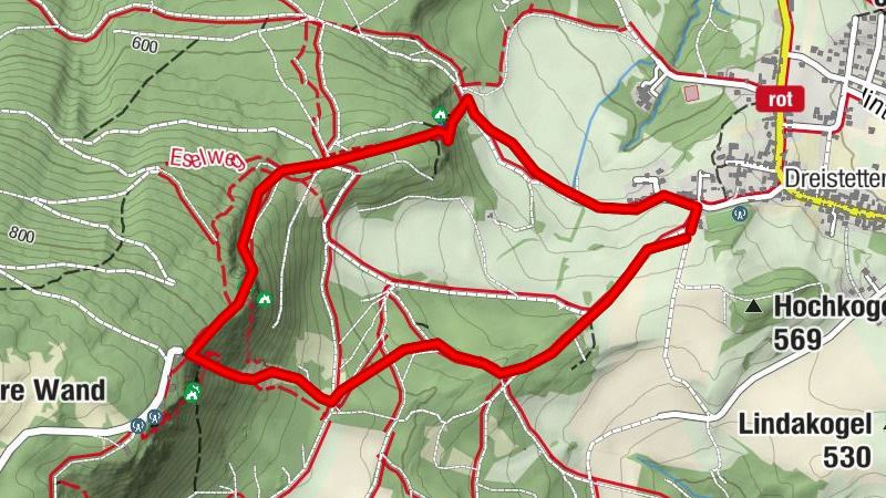 Hohe Wand: Währinger- und Dobrilsteig