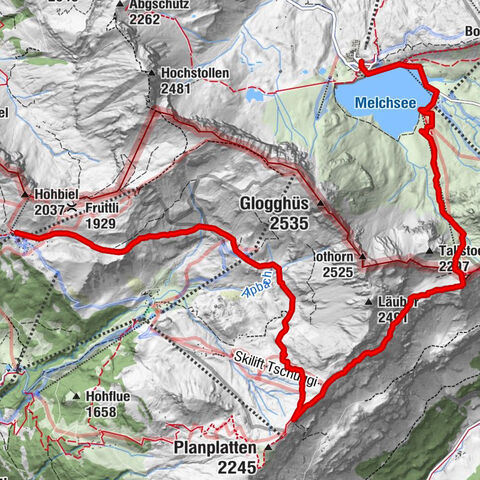 Melchsee-Frutt - Balmeregghorn - Planplatten - Käserstatt