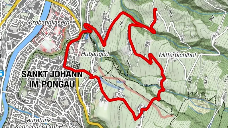 Theme trail "Time Travel St. Johann