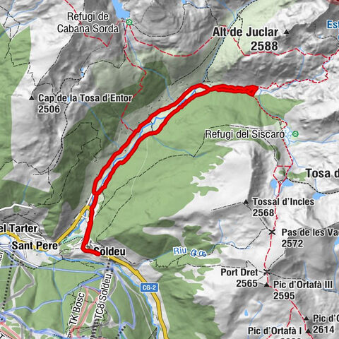 Soldeu - Vall d'Incles - Picnic - Cami de l'Obac