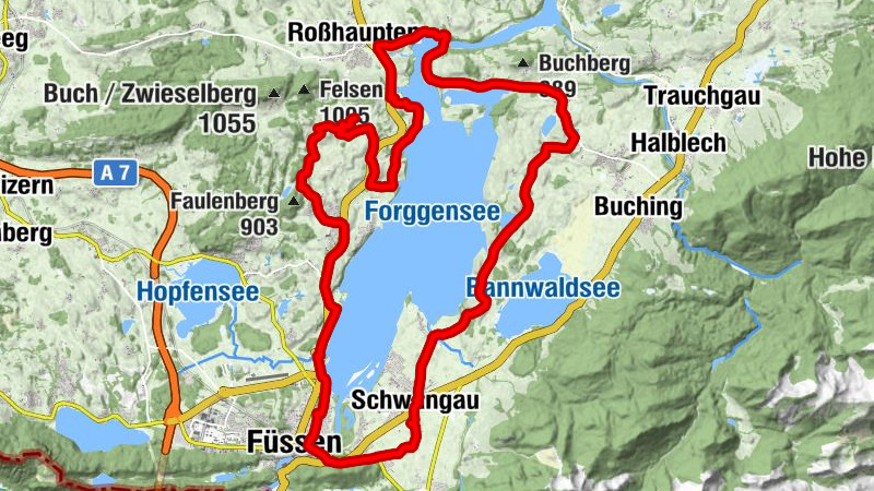 Around the Forggensee