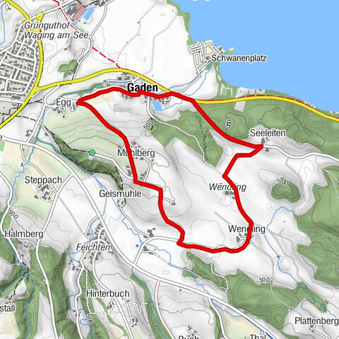 Wanderung übers Mühlbergl