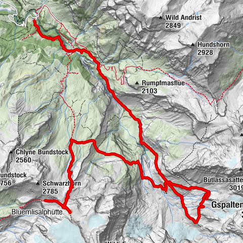 Anspruchsvolle Gipfeltour 