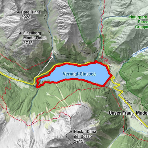 Vernagt-Stausee (Seerundgang)