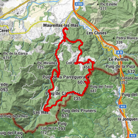 An der französisch spanischen Grenze über drei Berge durch wunderschöne Wälder und tolle Panoramen