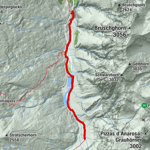From Thalkirch to the Z'Hinderst waterfall