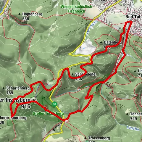 Inselsberg tour - Tour 2 - Bad Tabarz