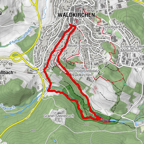Waldkirchen Saußbachklamm Rundweg