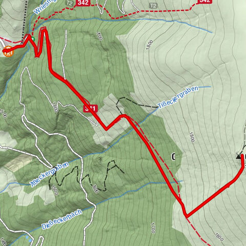 Winter sun on the Saualm