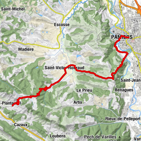 The Ariège MTB Crossing - Stage 08: Pamiers to Montégut Plantaurel