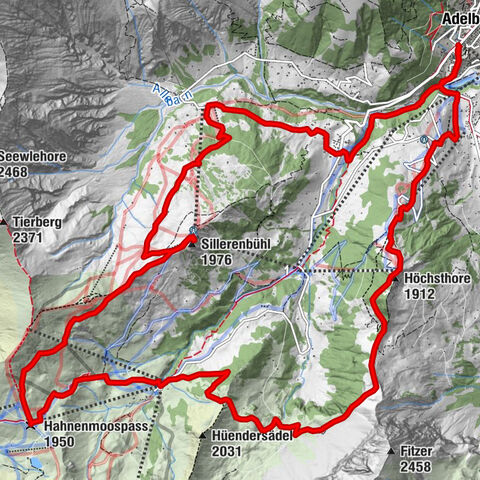 Adelbodner Rundtour Sillenenbühl - Hahnenmoos pass - Chuniesbergli