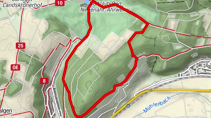 Circular route Bad Neuenahr No. 9 - Around the Lohrsdorfer Kopf