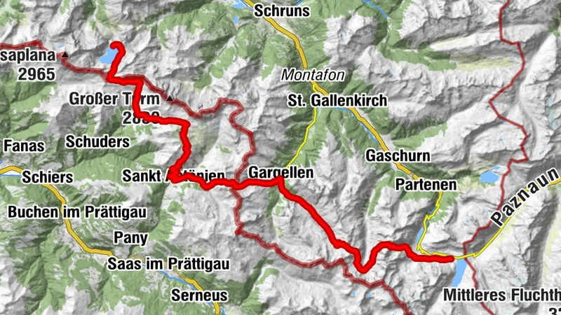 Via Alpina Montafon