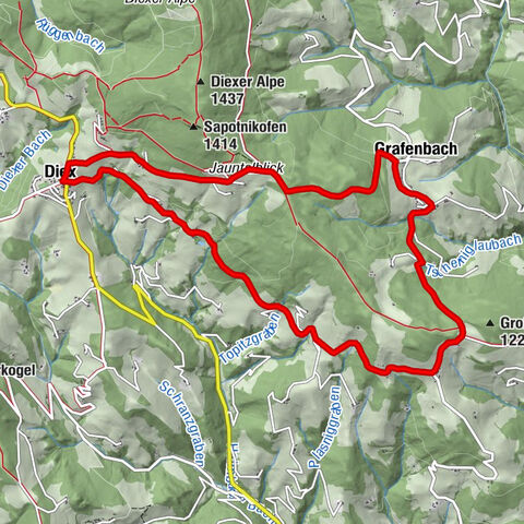 Diex panorama trail
