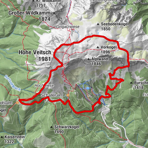 Hohe Veitsch Rundwanderung