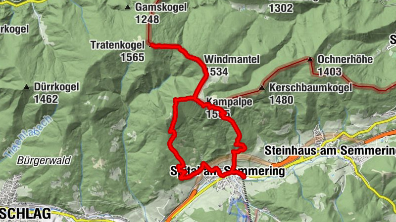 Kampalpe und Trattekogel